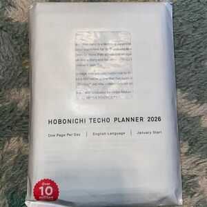 Hobonichi A6 2026 Planner Book